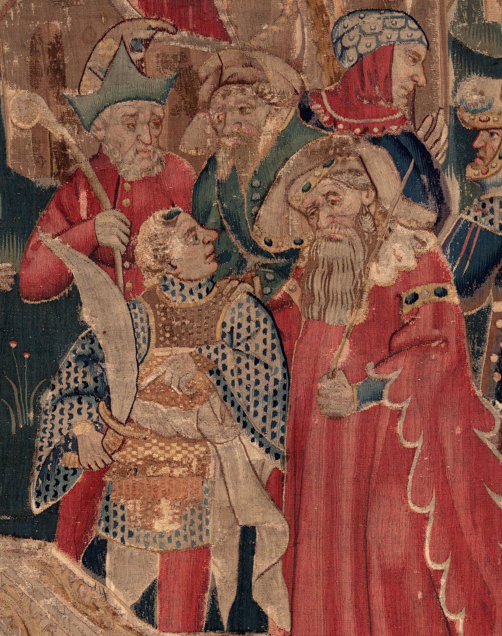Saint Piat és Saint Eleuthère története, 12. jelenet: A tribün lányának feltámadása Kiskereskedelem. alkotó: Unknown artist