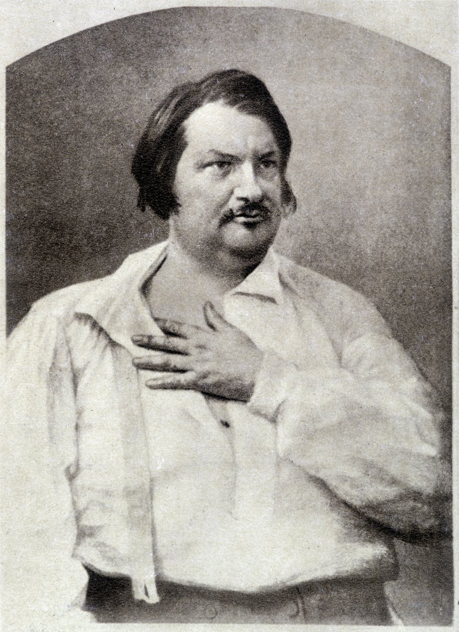 Honoré de Balzac, 1850 körül alkotó: Unknown artist