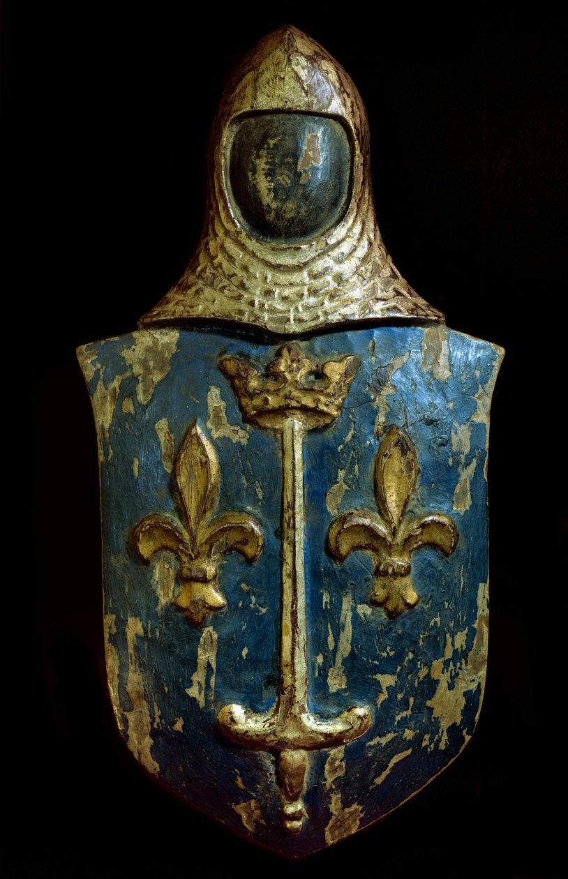 Százéves háború: az Arc család (Joan of Arc) címere (1412-1431). 15. század alkotó: Unknown artist