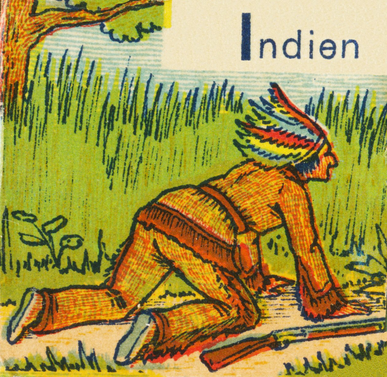 Én mint indián alkotó: Unknown artist