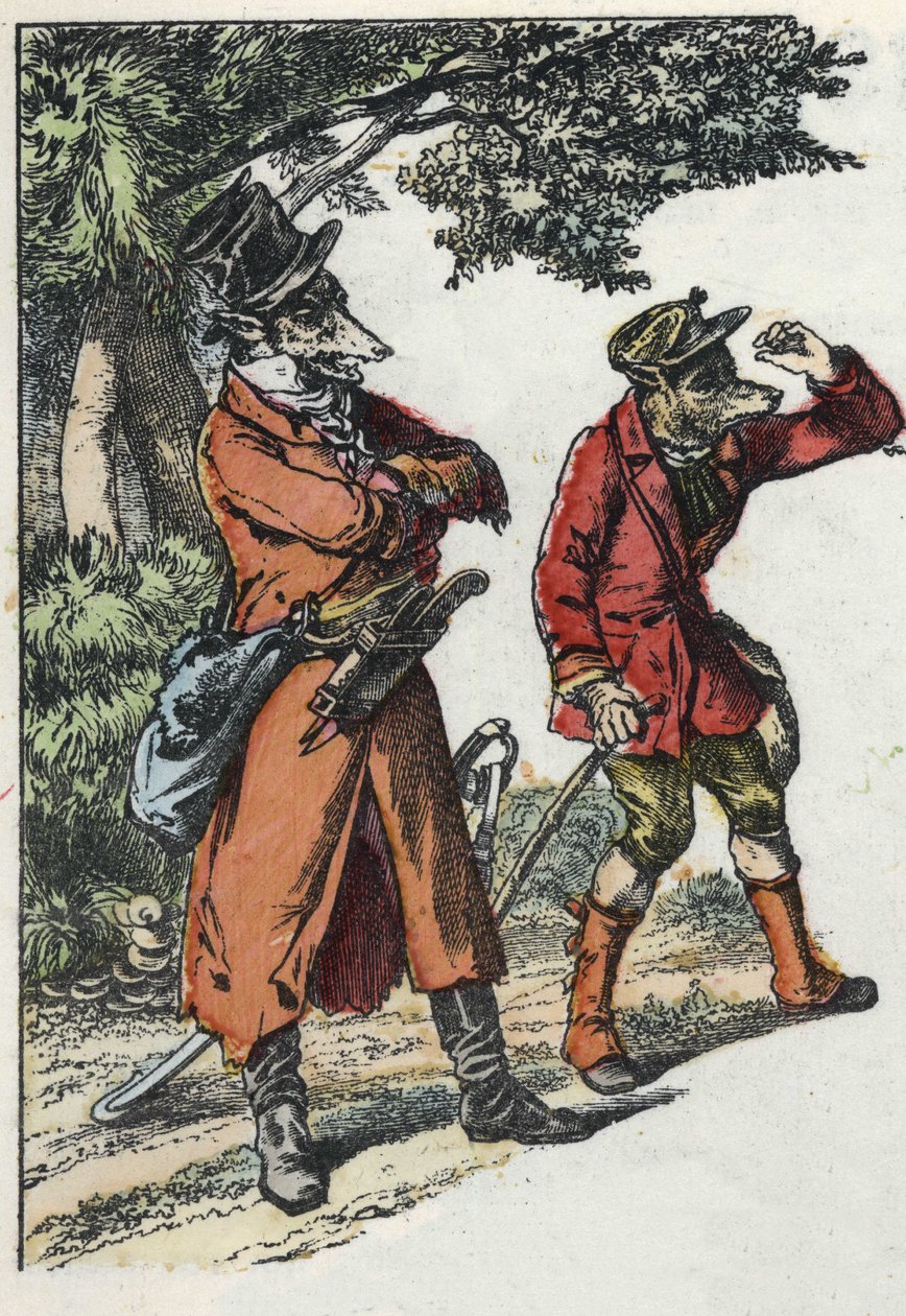 Illusztráció a „Jó anya bárány” című meséhez. A „” Mesék otthonról a kicsiknek” c. századi névtelen metszet. alkotó: Unknown artist