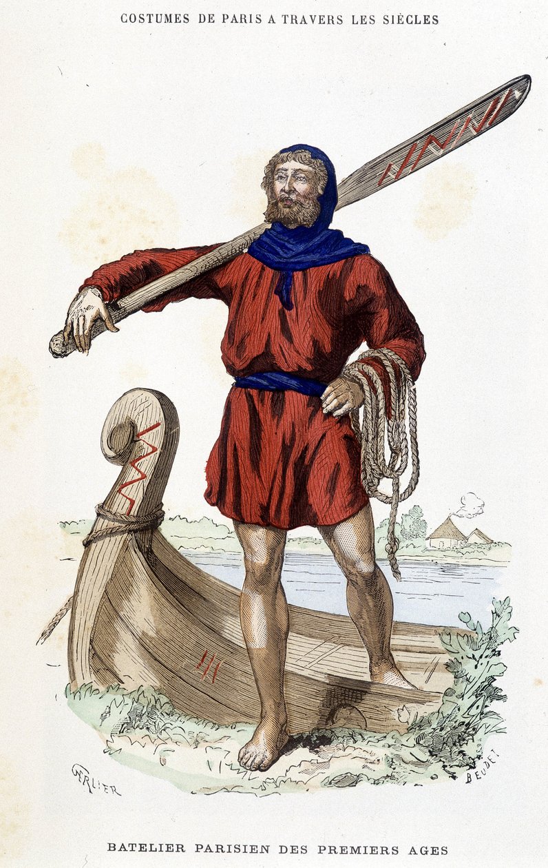 Párizsban az évszázadok során, Knee-Lac alkotó: Unknown artist