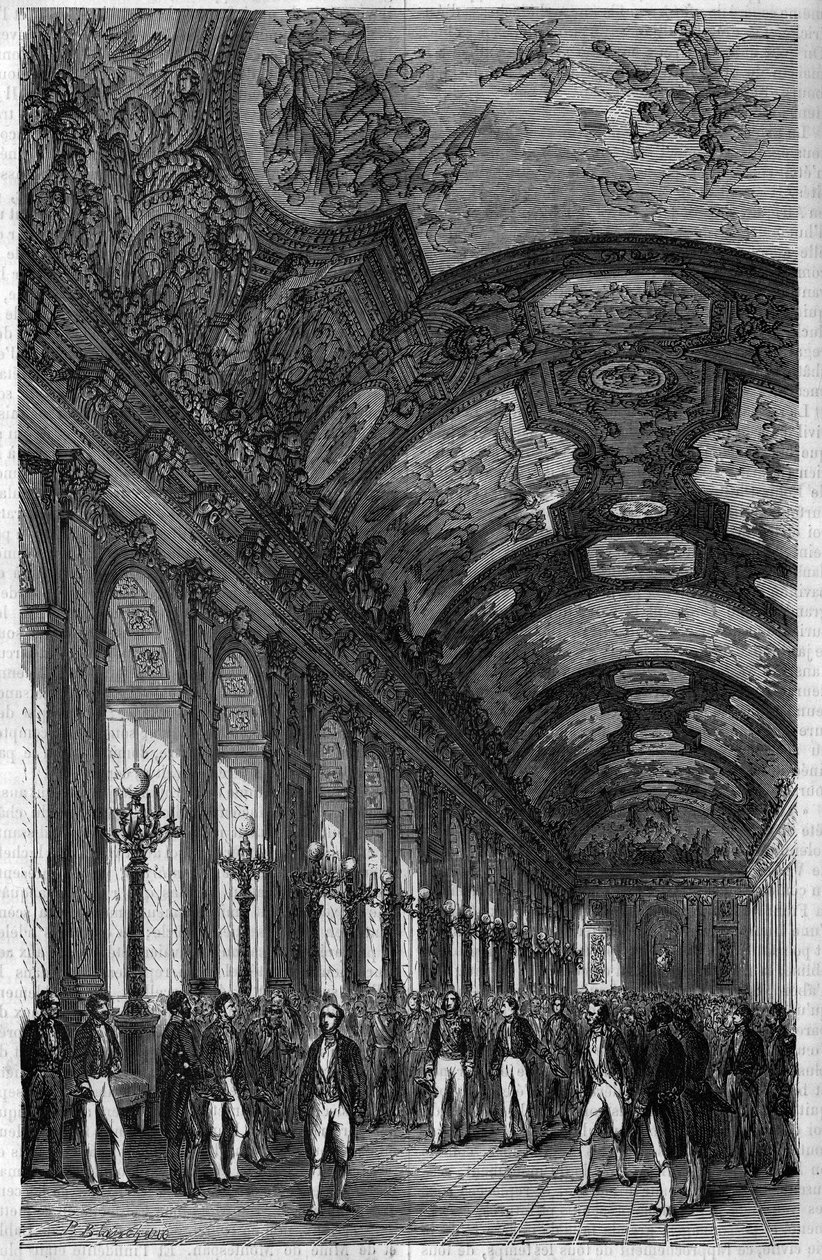 A Musee de Versailles felavatása június 10-én alkotó: Unknown artist