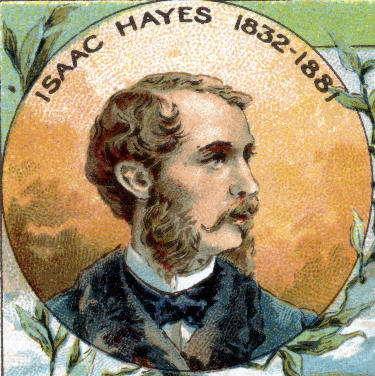 Isaac Israel Hayes (1832-1881) orvos és a sarkvidéki kontinens felfedezője alkotó: Unknown artist