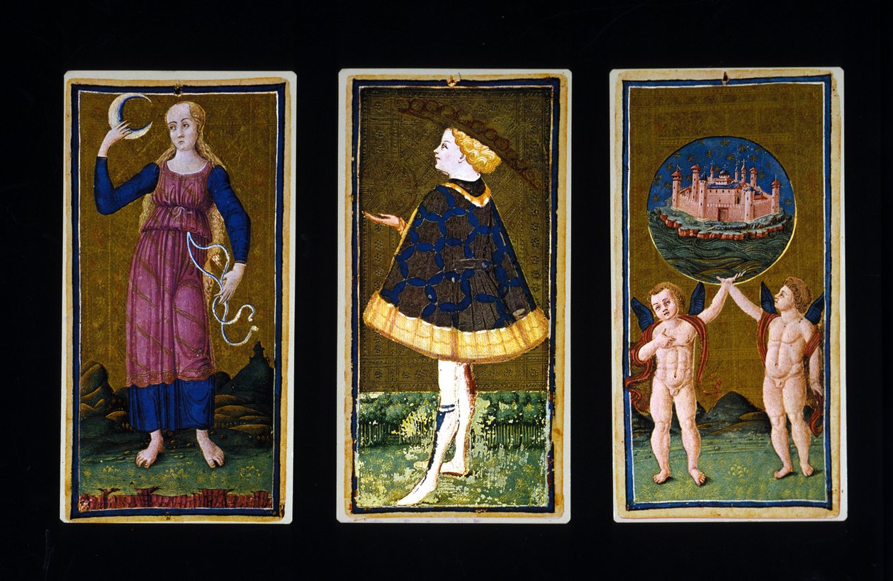 Olasz tarot. Bonifacio Bembo Brera tarotja alkotó: Unknown artist