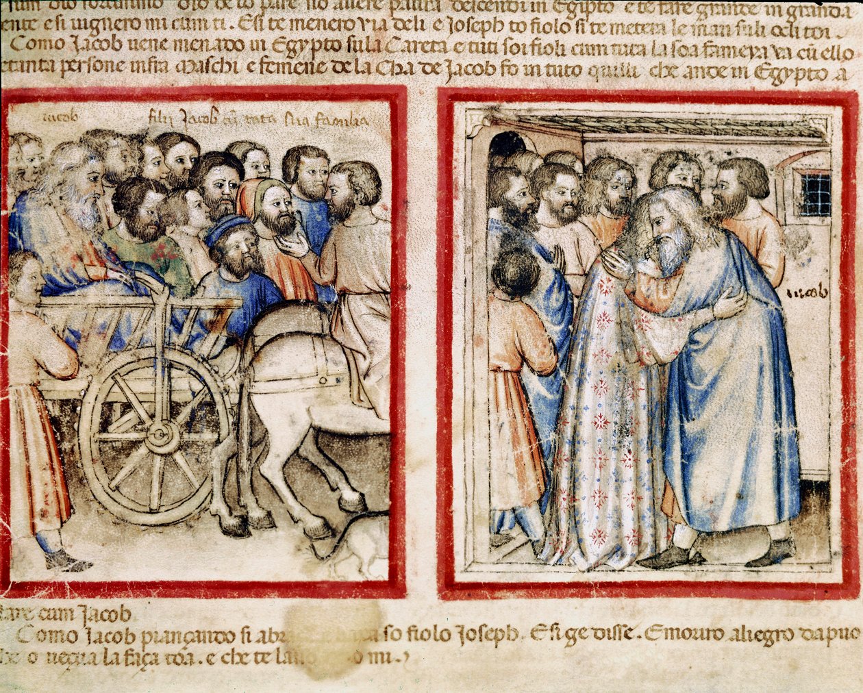 Codex 212 (vagy Páduai Kódex vagy Páduai Biblia) 1390-1400 Rovigo, Accademia dei Concordi alkotó: Unknown artist
