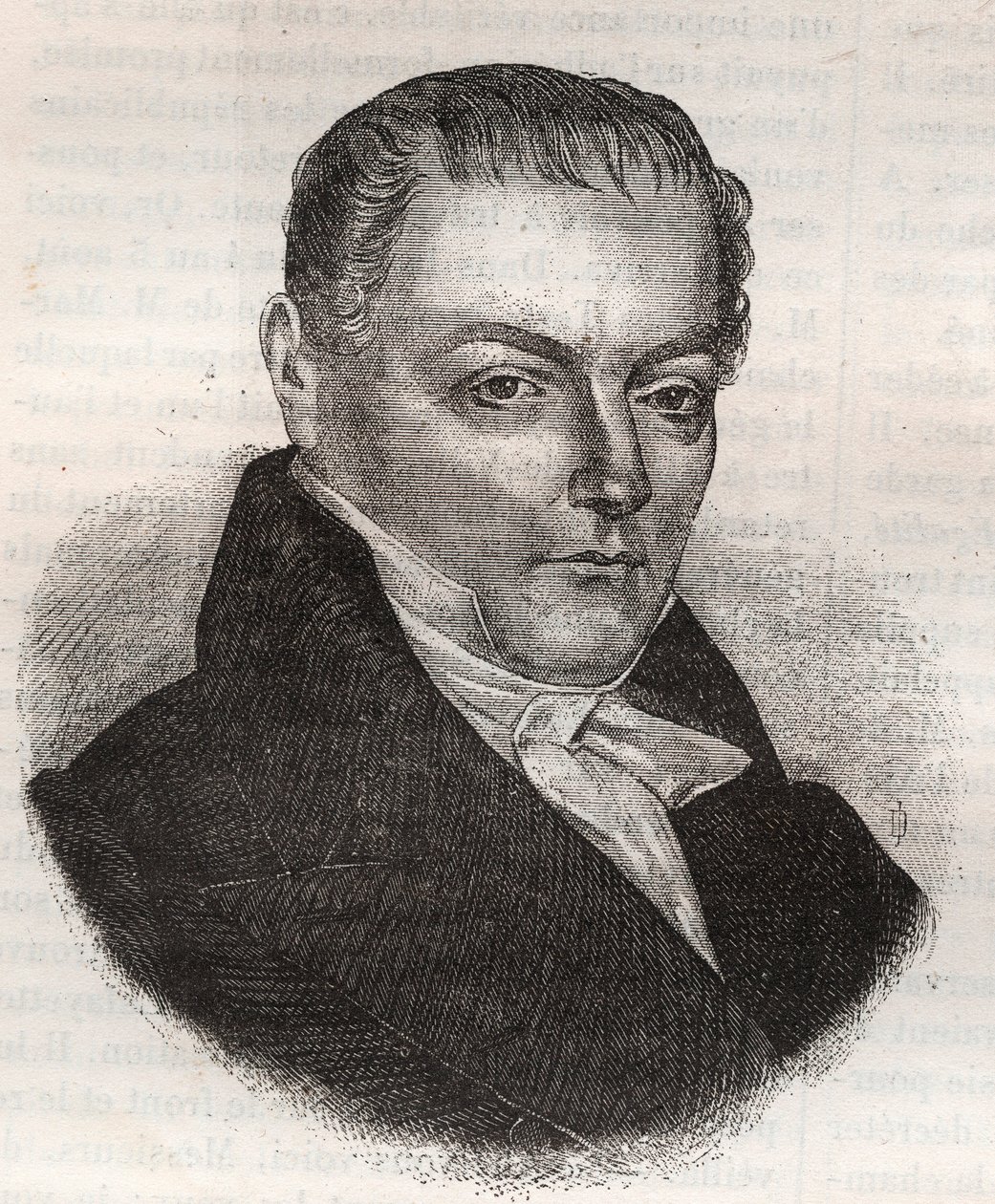 Jacques Francois Nicolas Bavoux 1774-1848 bíró és politikus - alkotó: Unknown artist