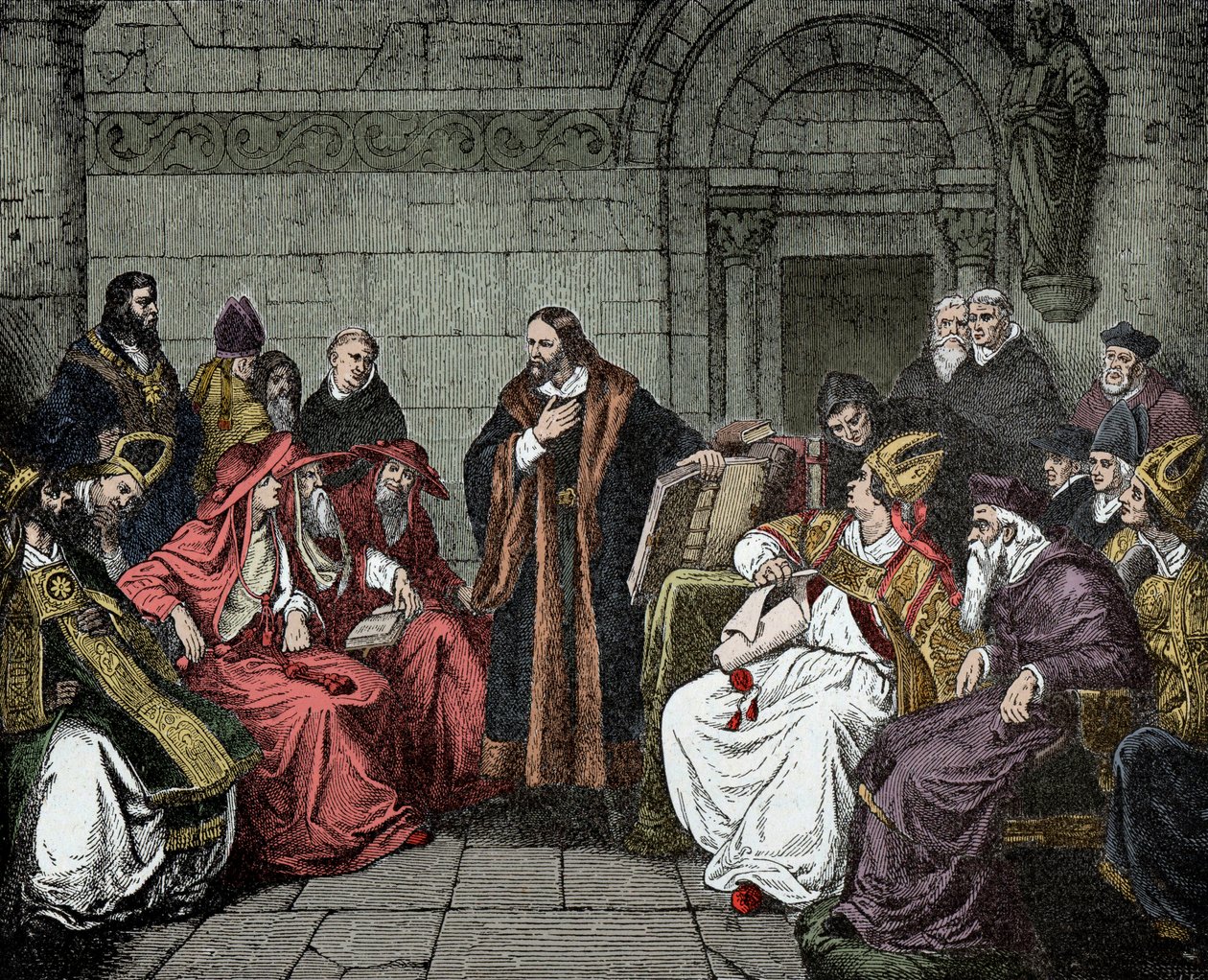 Jan Hus (vagy Jean Huss alkotó: Unknown artist