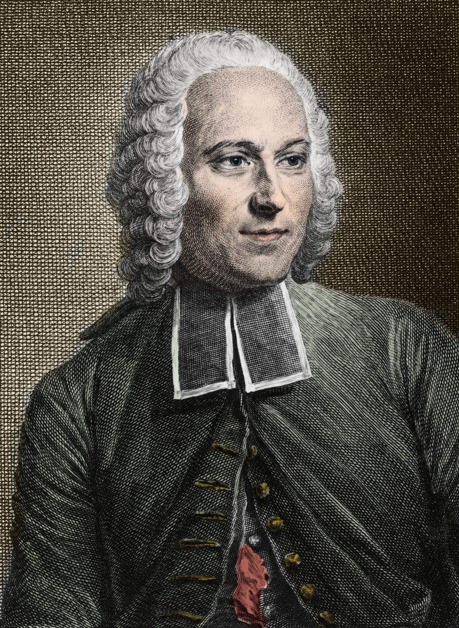 Jean-Antoine Nollet (1700-1770), francia kísérleti fizikus és papság – Jean Antoine Nollet abbé (1700-1770), francia fizikus portréja alkotó: Unknown artist