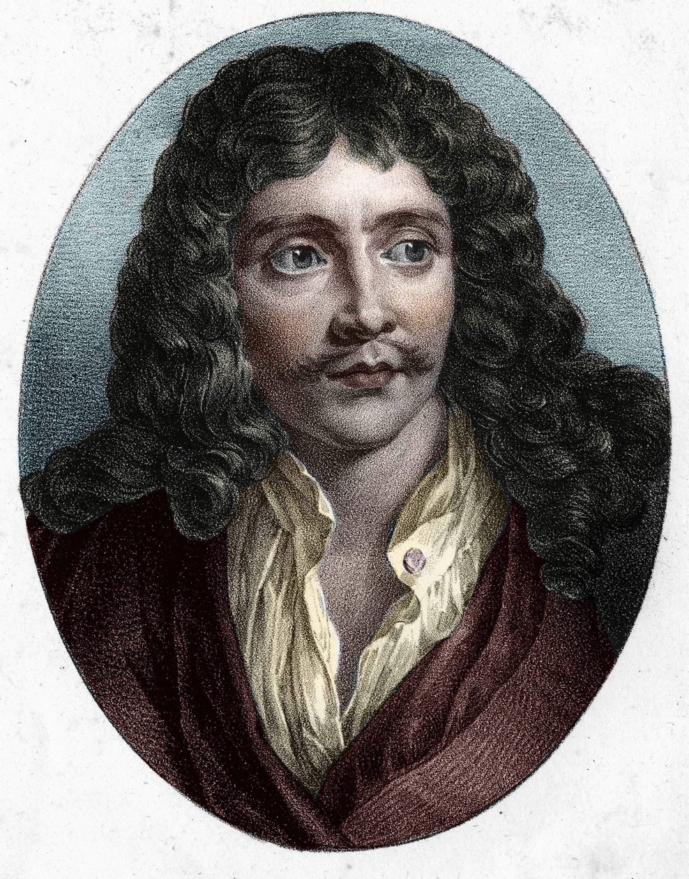 Jean Baptiste Poquelin Molière-t mondta (1622-1673). alkotó: Unknown artist