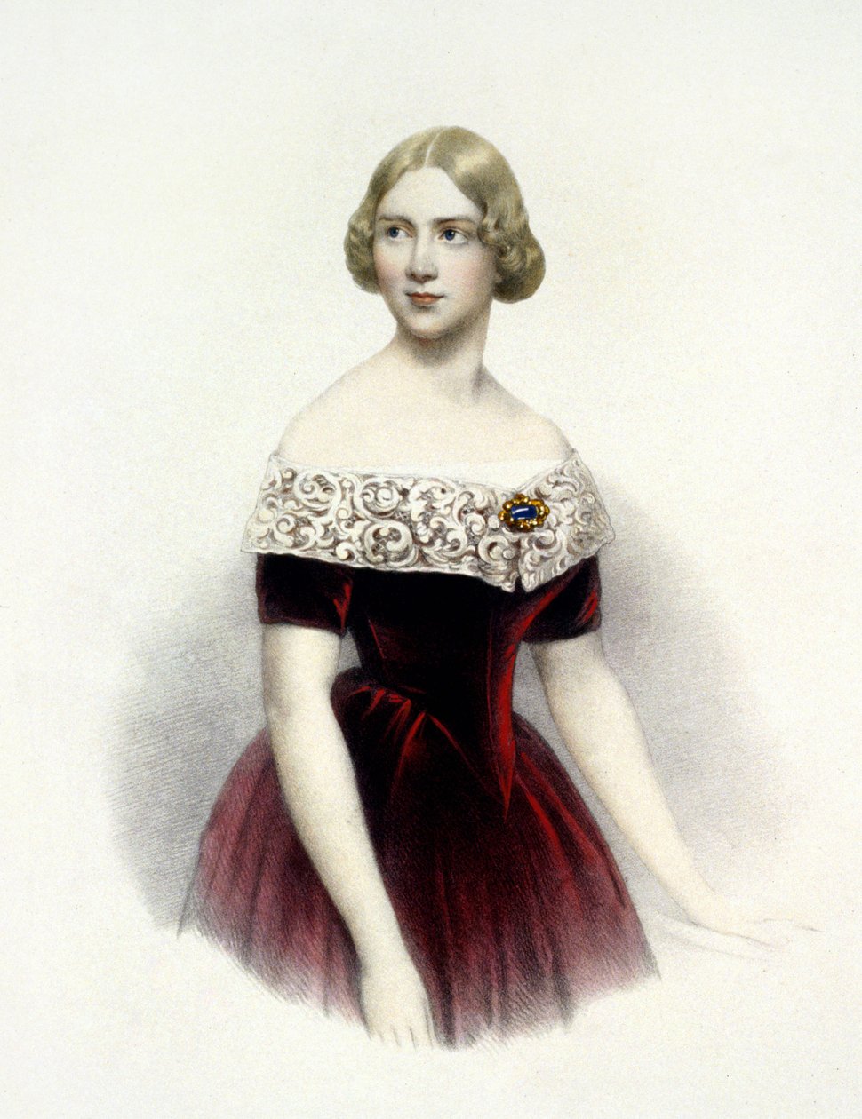 Jenny Lind (1820-1887), svéd énekesnő 1847-ben alkotó: Unknown artist