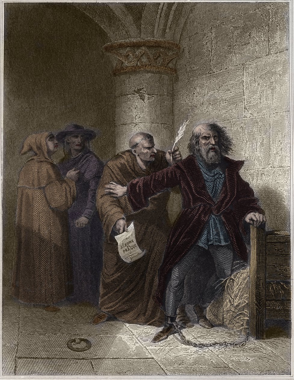Prágai Jeromos, aki nem hajlandó lemondani - Prágai Jeromos (1379-1416) egyházi reformátor, nem hajlandó lemondani - Vésés a „népszerű böjtökbe, vagy a nép hősi cselekedeteinek történetébe és befolyásuk a tudományra, művészetre, iparra és mezőgazdaságra” í alkotó: Unknown artist