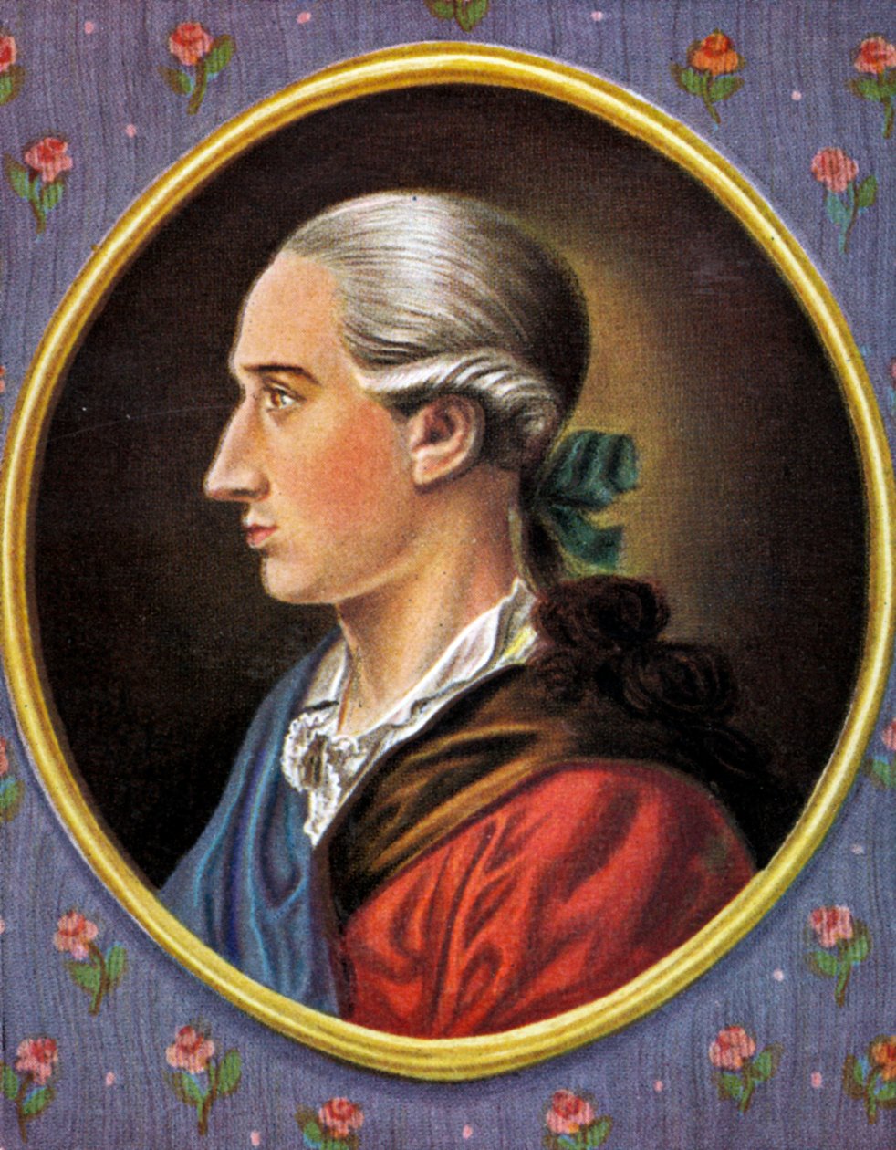 Johann Wolfgang von Goethe alkotó: Unknown artist