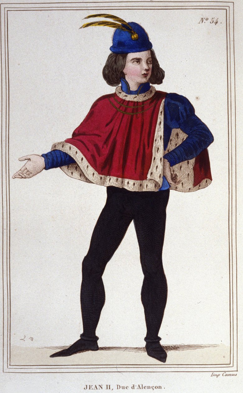 II. Valois-i János, Alençon hercege (1409-1476). Parancsoljon a királyi hadseregnek Jeanne d