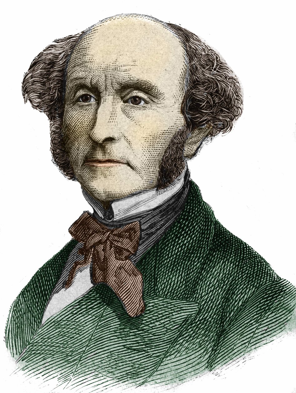John Stuart Mill (1806-1873) brit filozófus és közgazdász. alkotó: Unknown artist