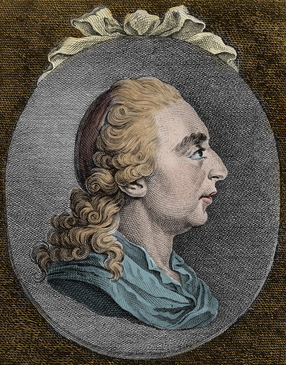 Joseph Freiherr von Sonnenfels (1732-1817) osztrák és német jogtudós és regényíró metszet - Joseph von Sonnenfels osztrák jogtudós és író alkotó: Unknown artist