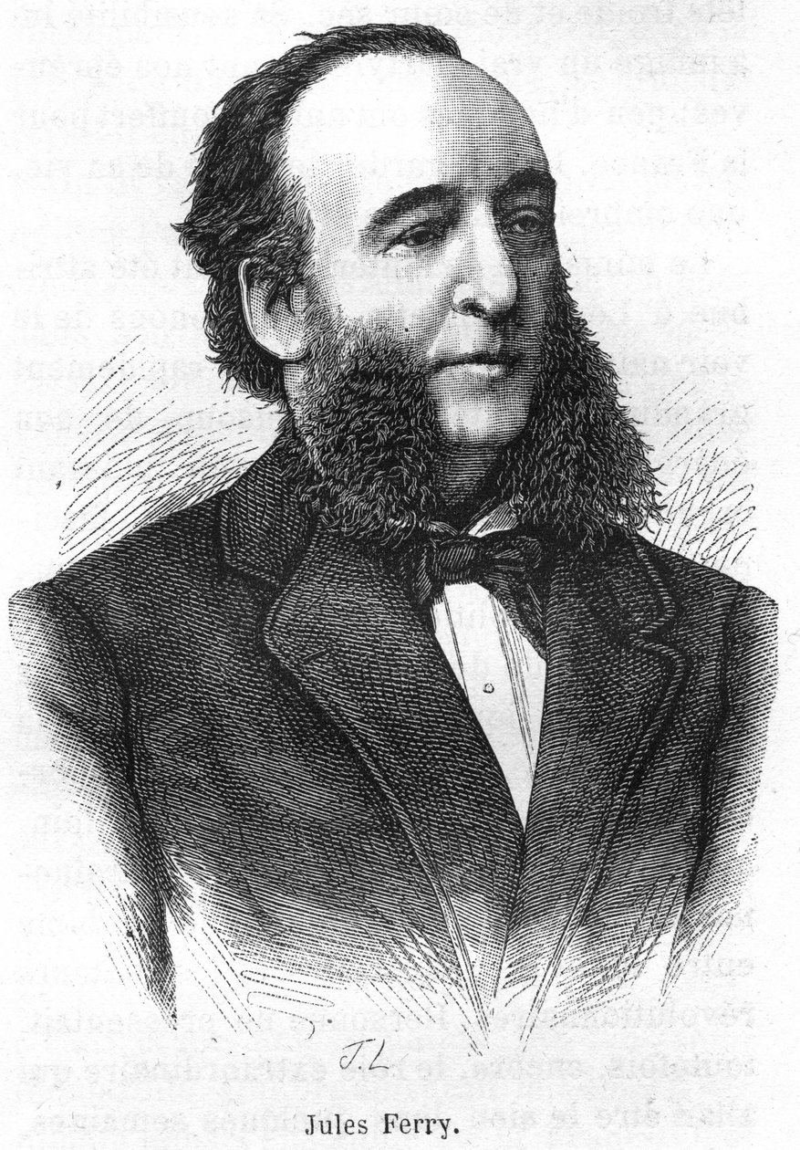Jules Ferry (1832-1893), francia politikus. alkotó: Unknown artist