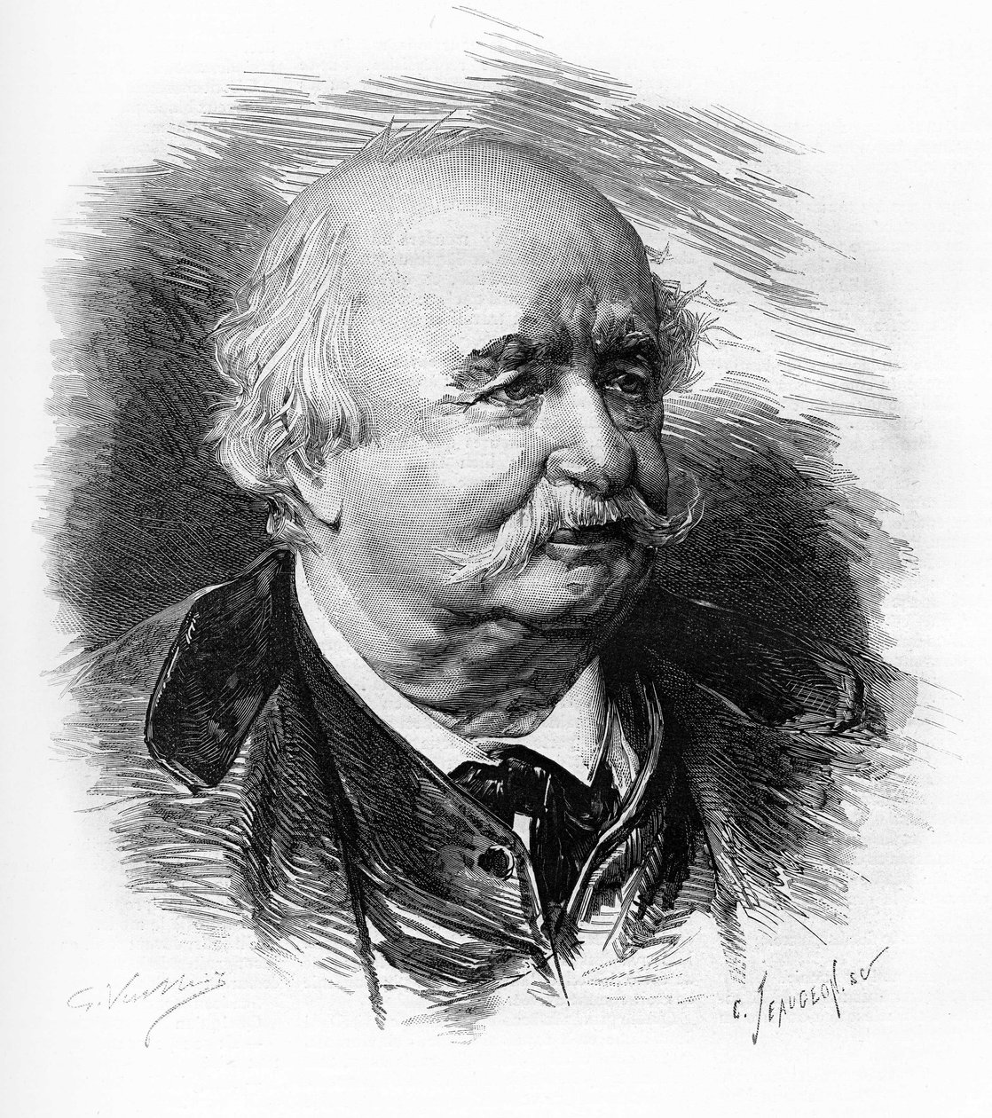 Jules Sandeau (1811-1883) francia író, regény- és drámaíró. alkotó: Unknown artist