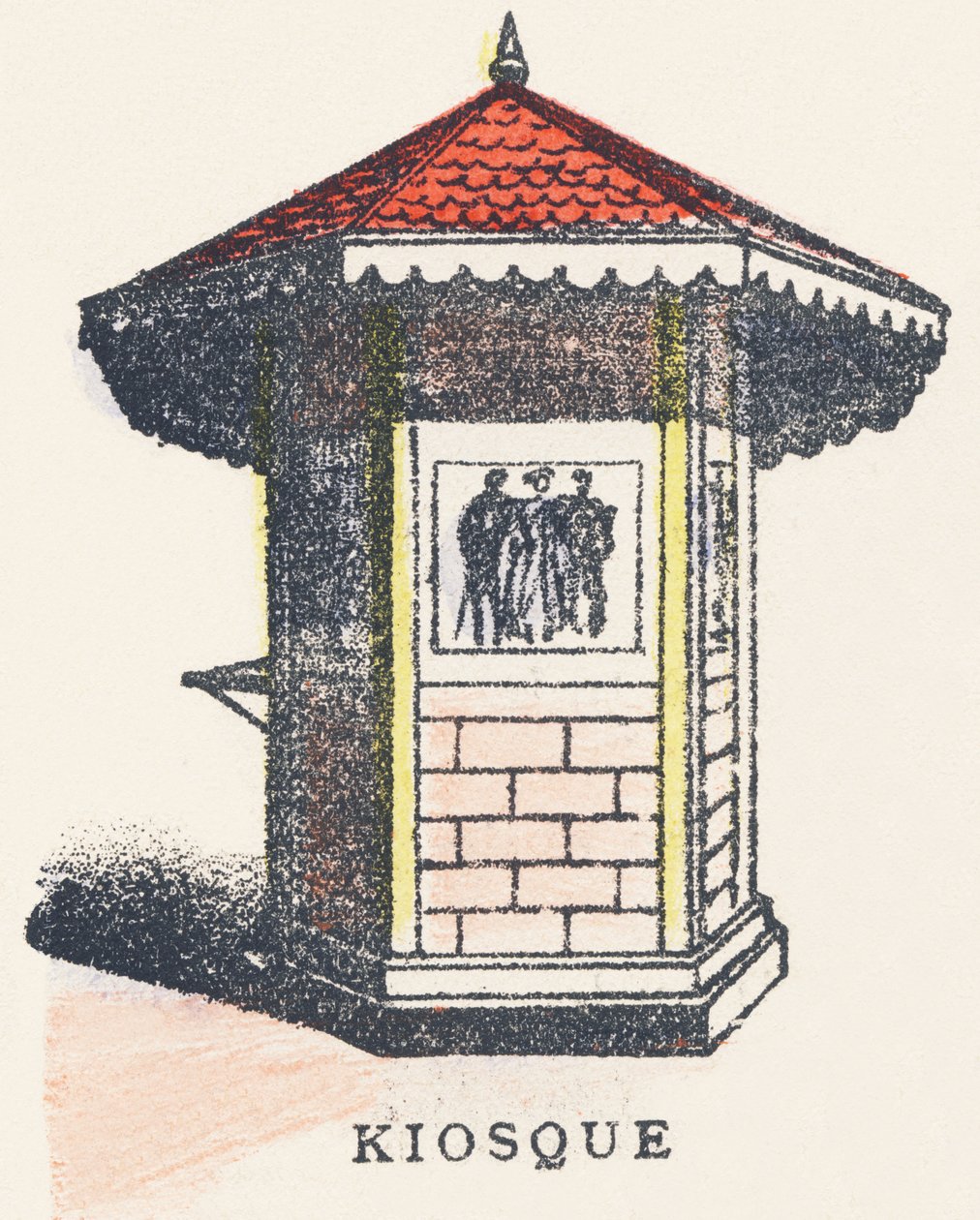 K: kioszk alkotó: Unknown artist