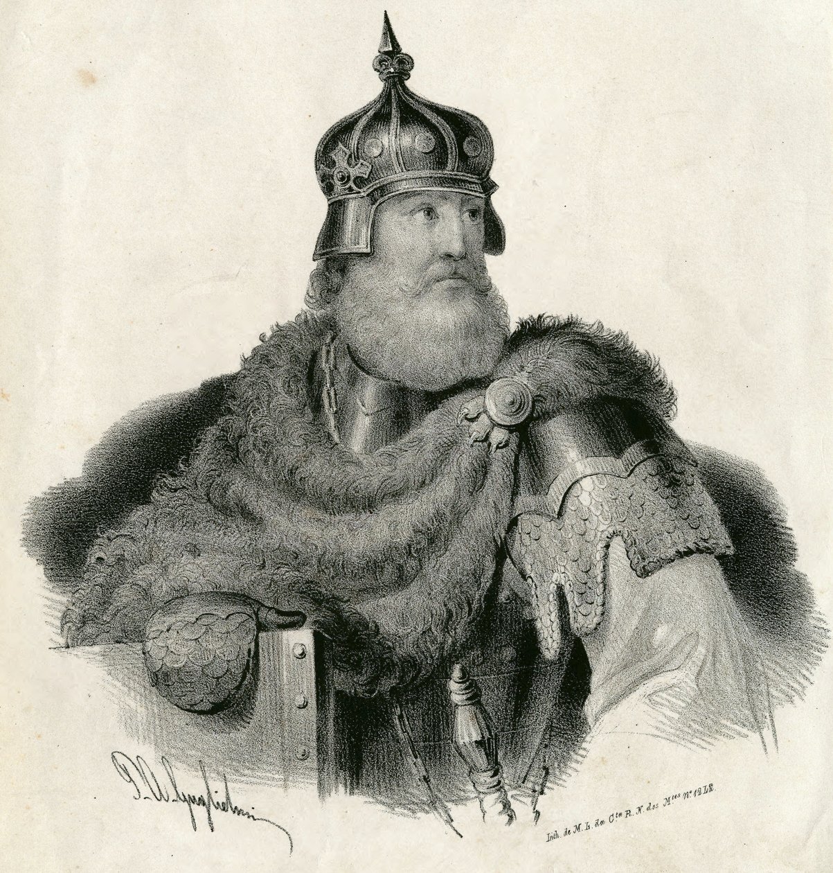 Kestutis - Litvánia nagyhercege és Trakai hercege 1297-1382 alkotó: Unknown artist