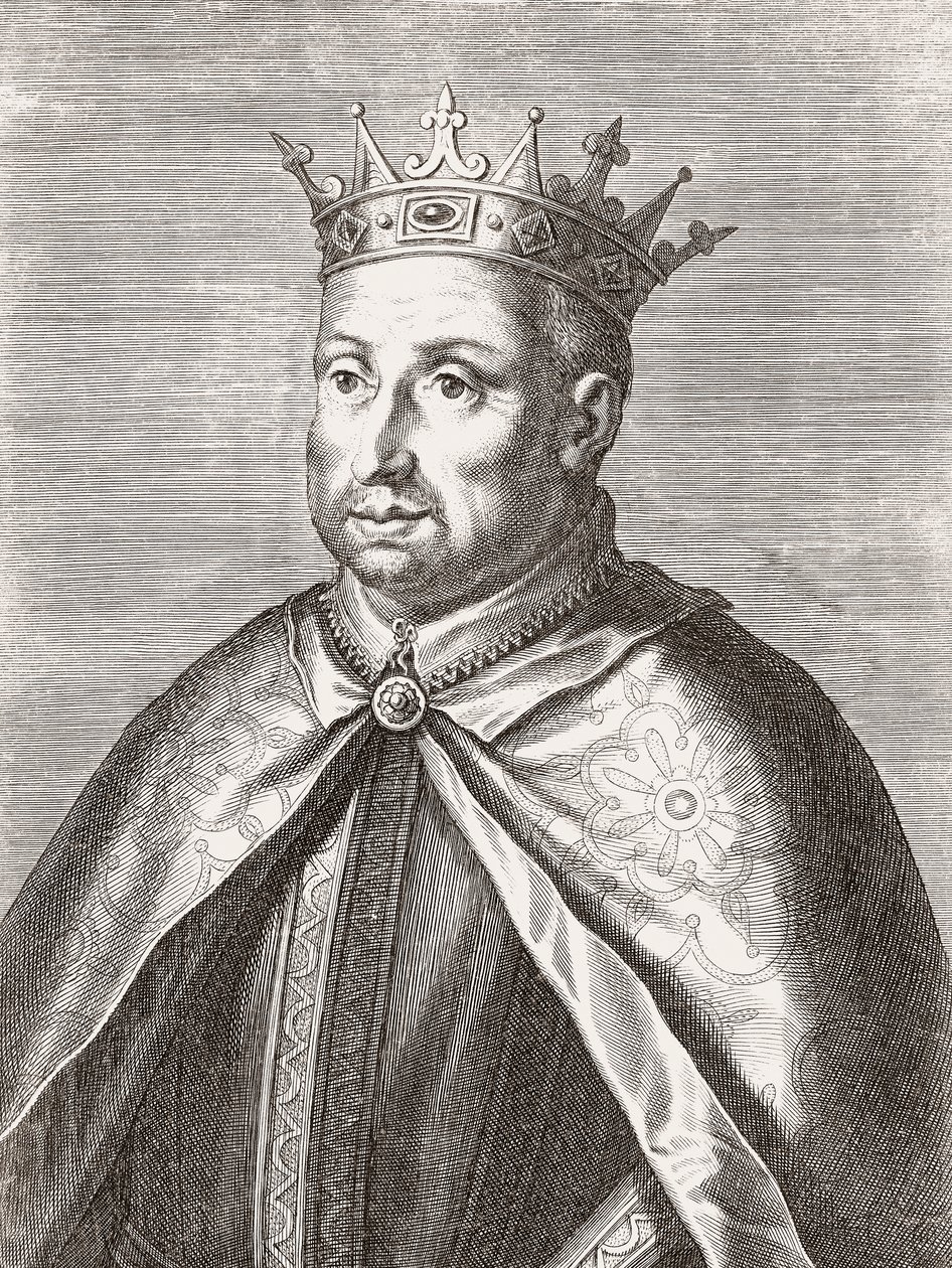 Afonso portugál király. Portré. alkotó: Unknown artist
