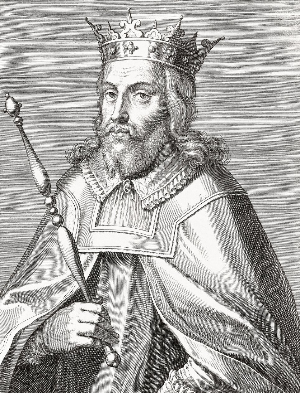 I. Duarte portugál király. Edward I. Portré. alkotó: Unknown artist