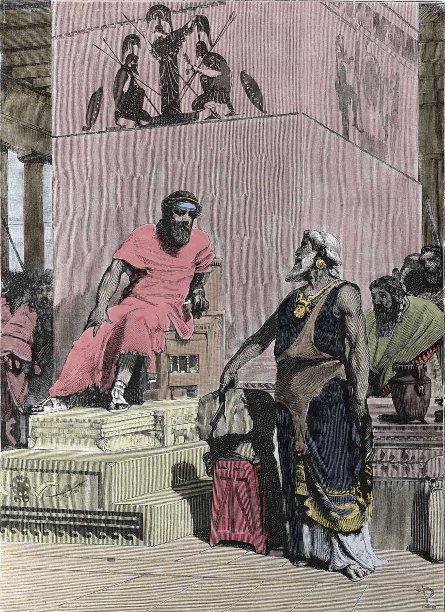 Idősebb Tarquin király, etruszk származású alkotó: Unknown artist