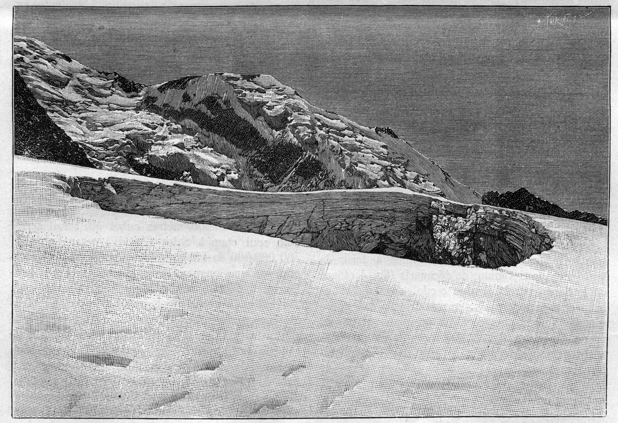 A Saint-Gervais-i katasztrófa (Saint Gervais) vagy a Tete Rousse-gleccser katasztrófája (Haute-Savoie megye) (1892. július 12-13.) - Cirque d