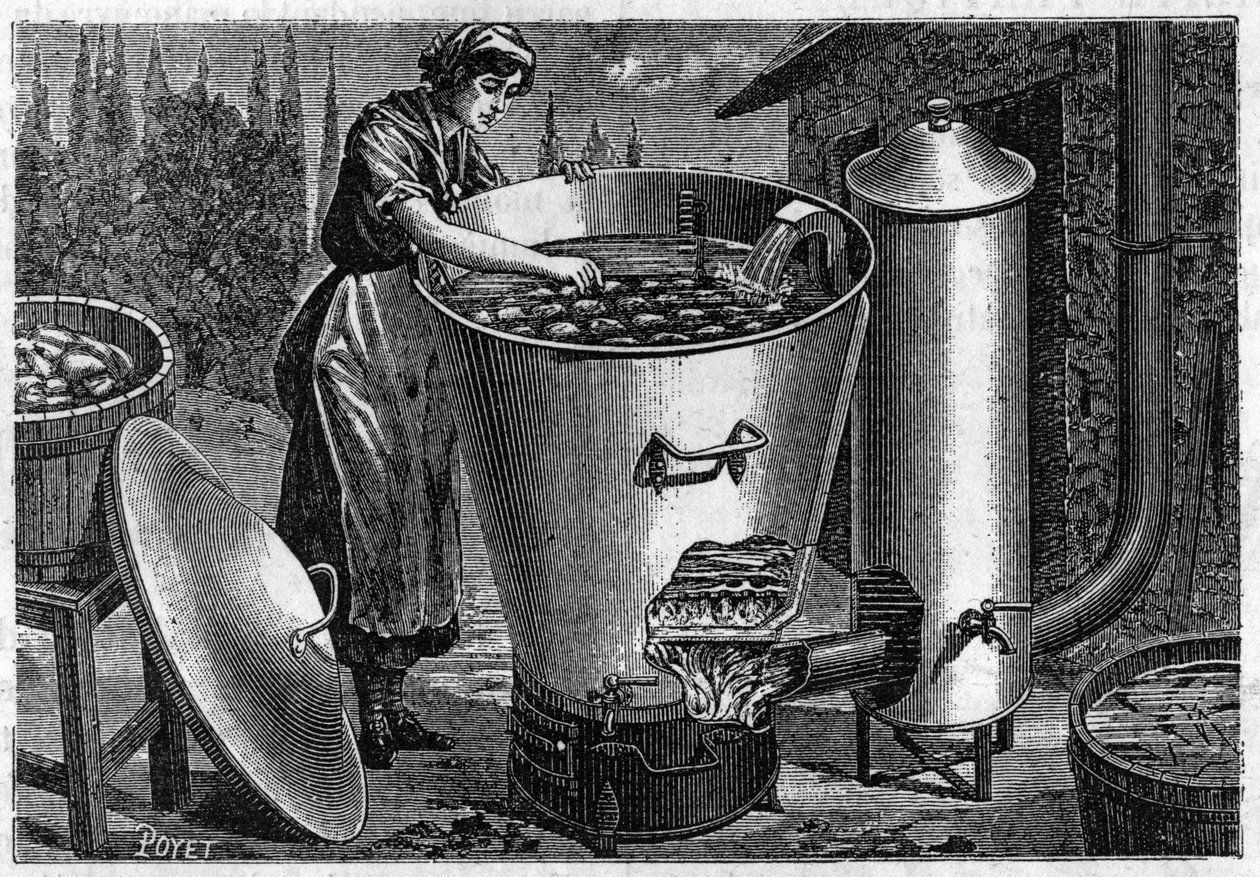 Mosoda, szappanos, Gaston Bozerin. alkotó: Unknown artist