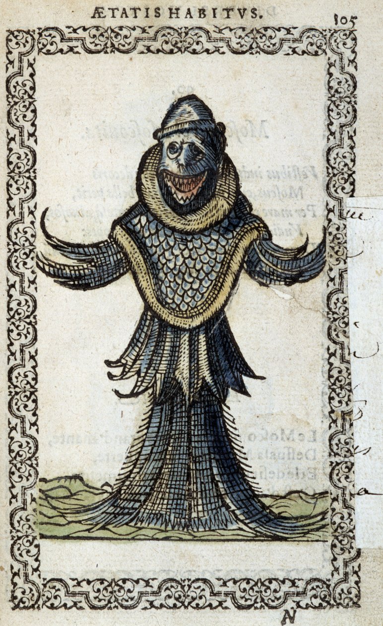 The Sea Monine – Jean Sluperius „Szokások és képzetek” című részében alkotó: Unknown artist