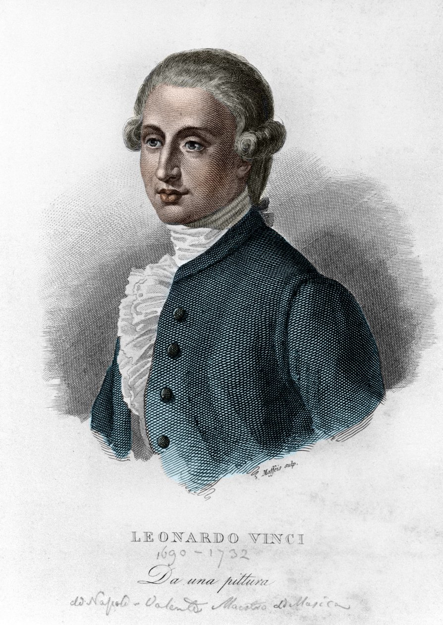 Leonardo Vinci olasz zeneszerző alkotó: Unknown artist