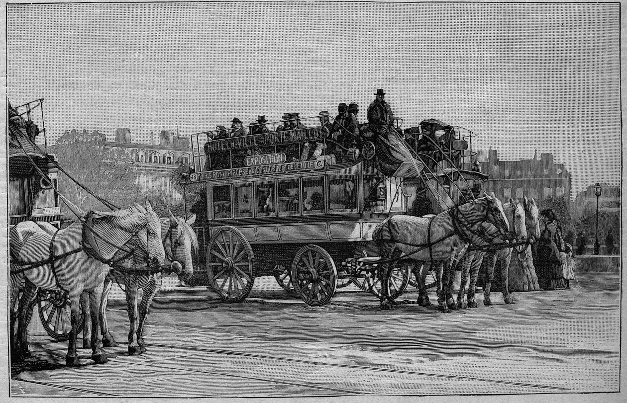 Les Omnibus de Paris a 19. században: l