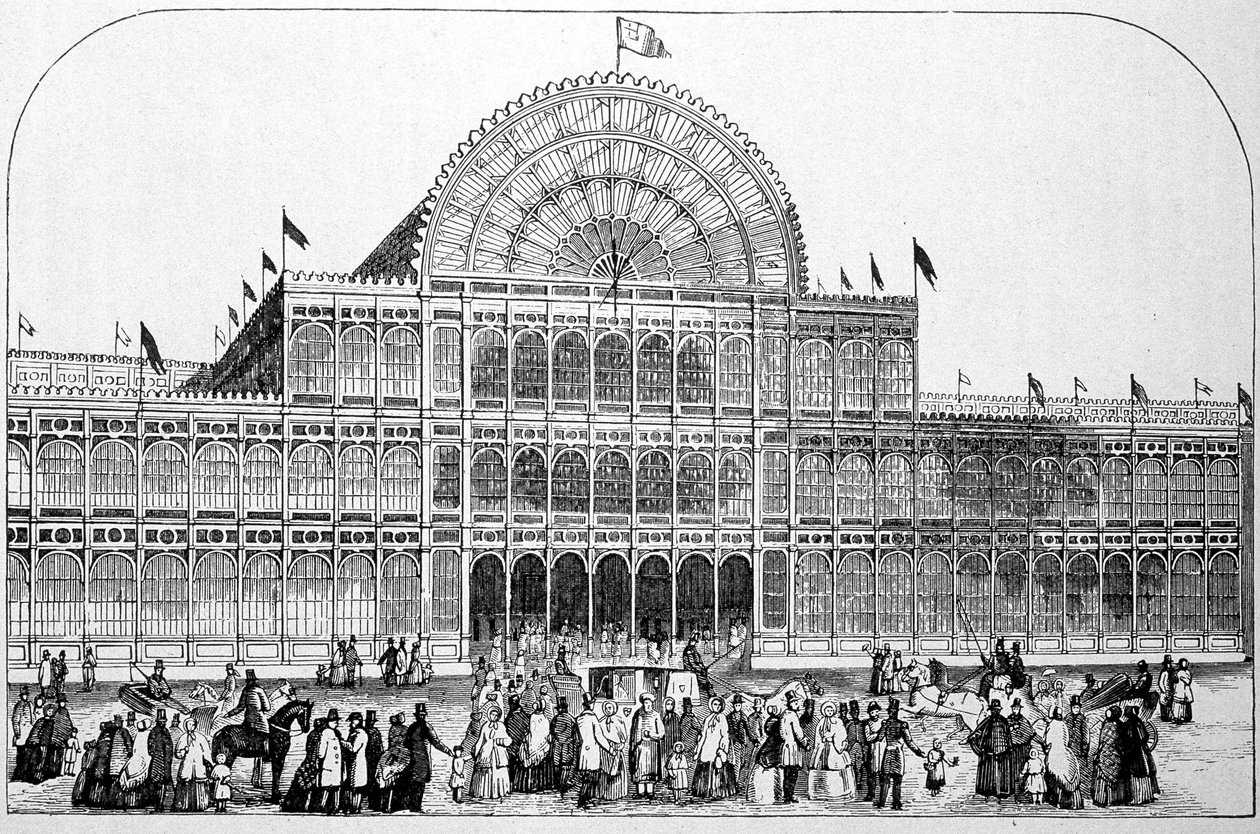 Londoni Nemzetközi Kiállítás 1851 (Crystal Palace a Hyde Parkban) alkotó: Unknown artist