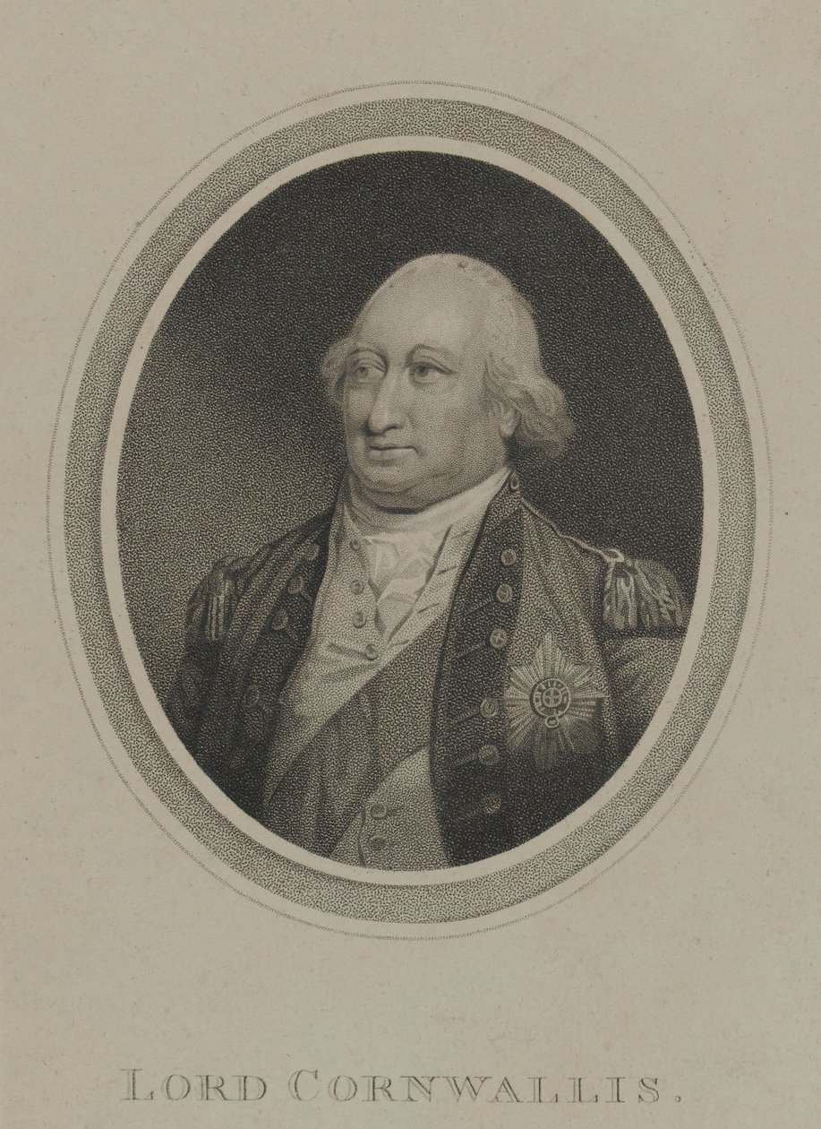 Lord Cornwallis alkotó: Unknown artist
