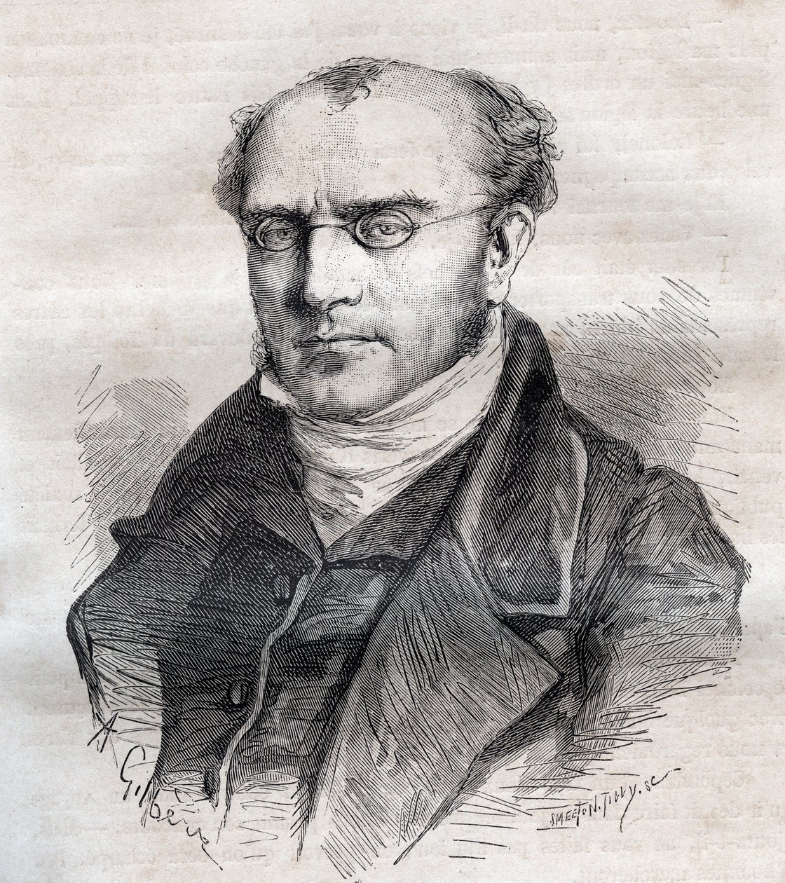 Louis-Chrysostome (Louis Chrysostome) Michel di Michel de Bourges 1797-1853 francia jogász és politikus. alkotó: Unknown artist