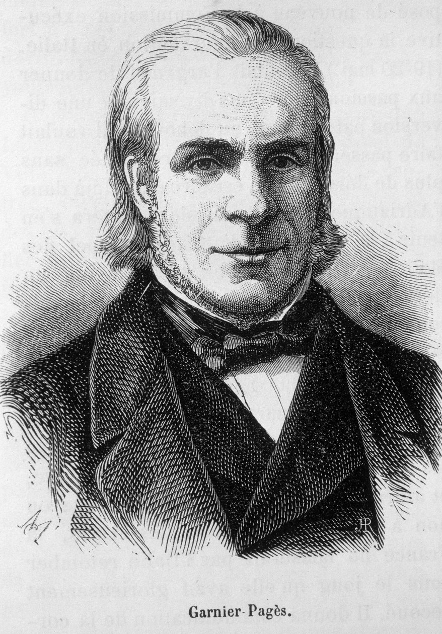 Louis Antoine Garnier Pagès (Garnier-Pages) (1803-1878), francia politikus. - gravírozás alkotó: Unknown artist