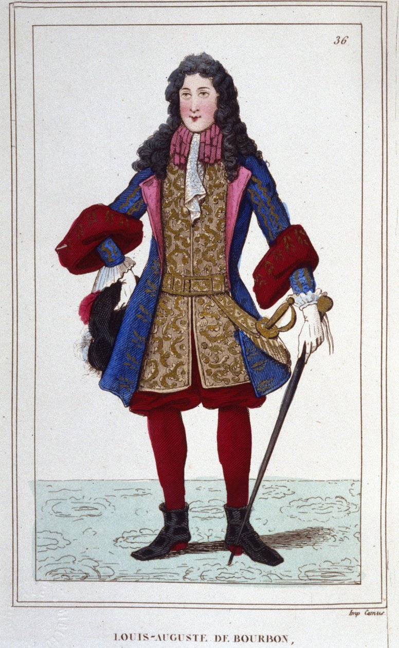 Louis Auguste de Bourbon, Maine hercege (1670-1736). francia herceg. alkotó: Unknown artist