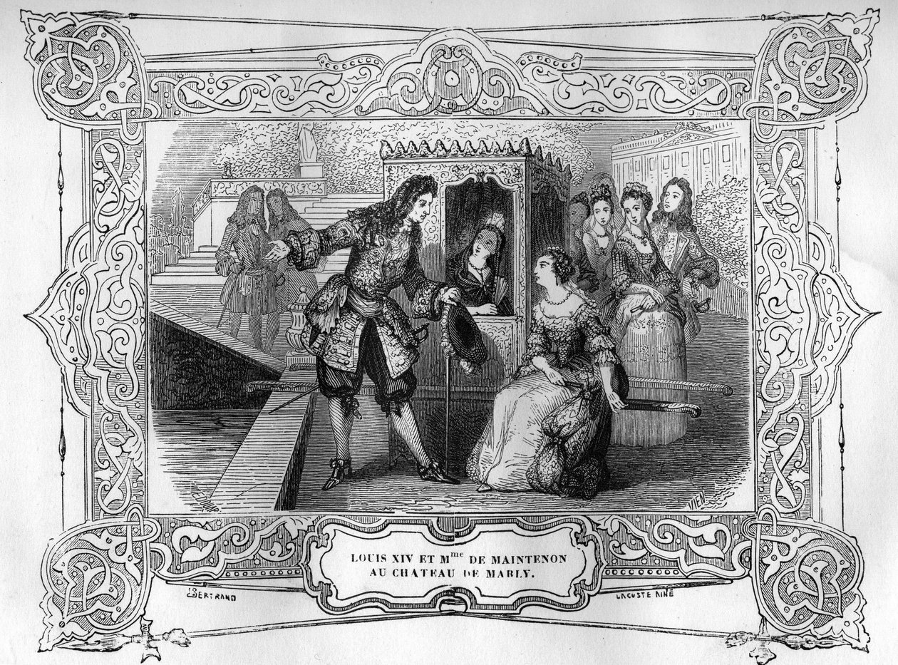 XIV. Lajos és Francoise d