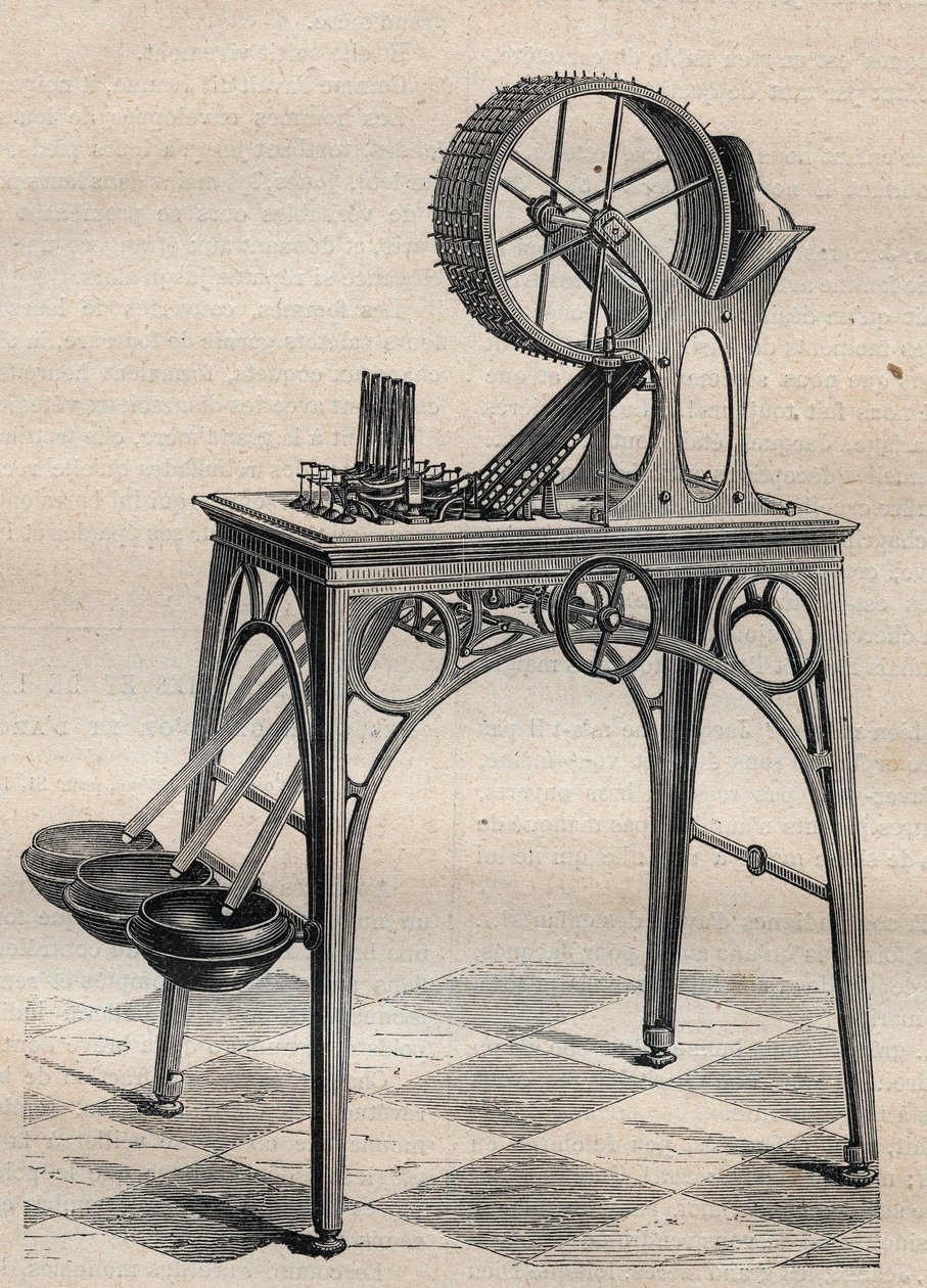 Louis-Joseph (Louis Joseph) Deleuil (1795-1862) gépe aranyérmék ellenőrzésére alkotó: Unknown artist