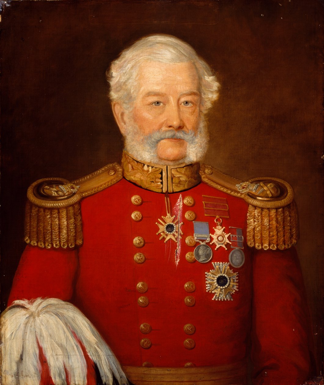 Sir Abraham Roberts vezérőrnagy, a hadsereg vezérkara alkotó: Unknown artist