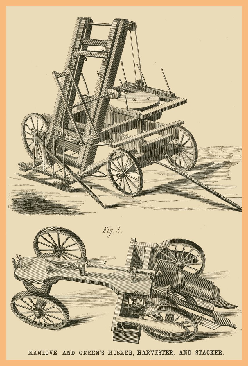 Manlove - Zöldséghántoló, betakarítógép - rakodógép alkotó: Unknown Artist