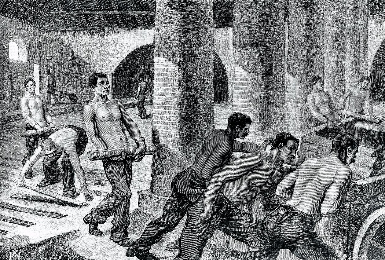 Vas gyártása Couillet gyárban alkotó: Unknown artist