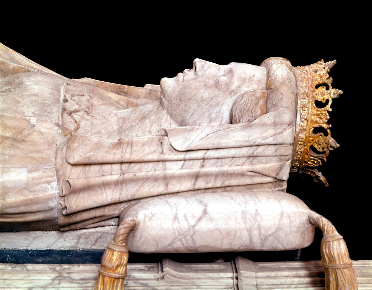 I. dán Margit – Margarita Iere dán hazug királynő (1353-1412). A Cathedrale di Roskilde kórusa, Dánia alkotó: Unknown artist