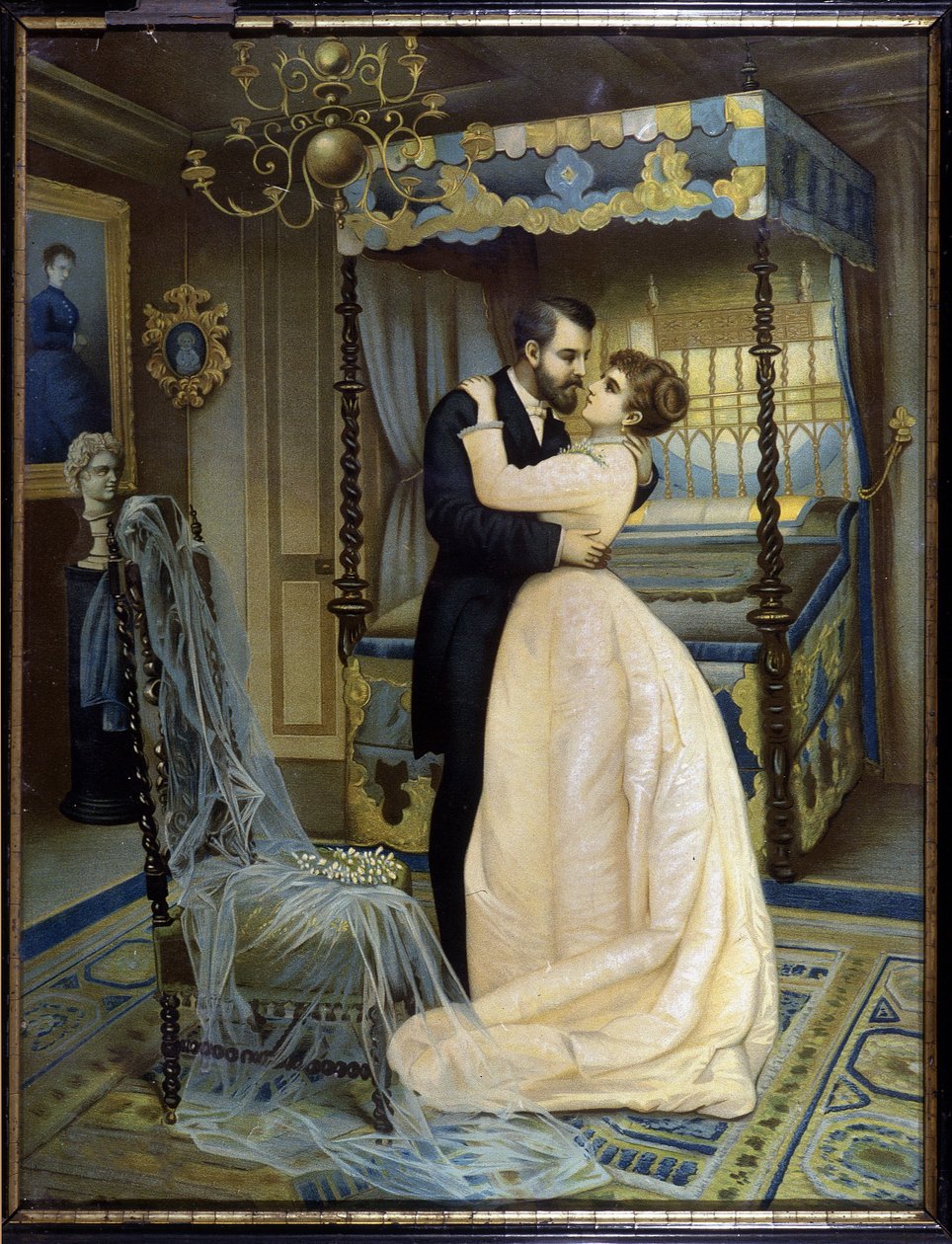Házasság, 19. század vége. alkotó: Unknown artist