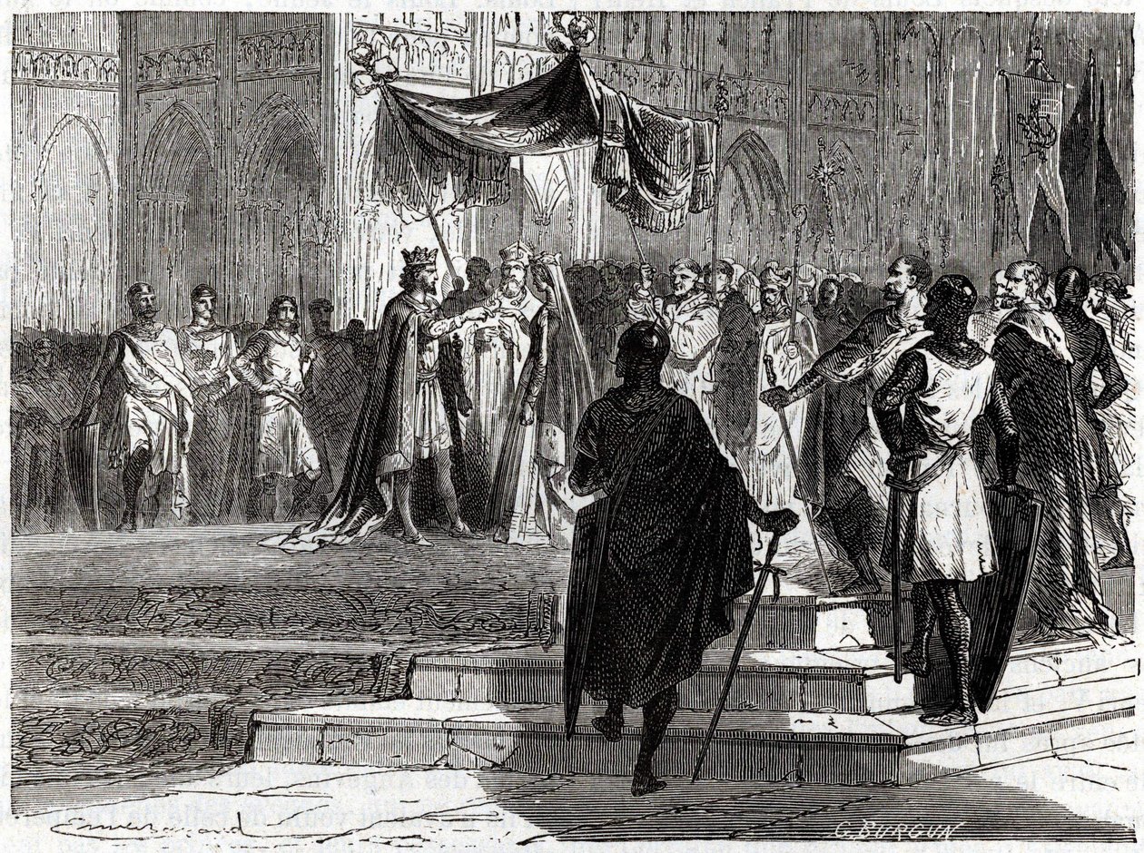Ifjabb Lajos (1120-1180) házassága Alienor d