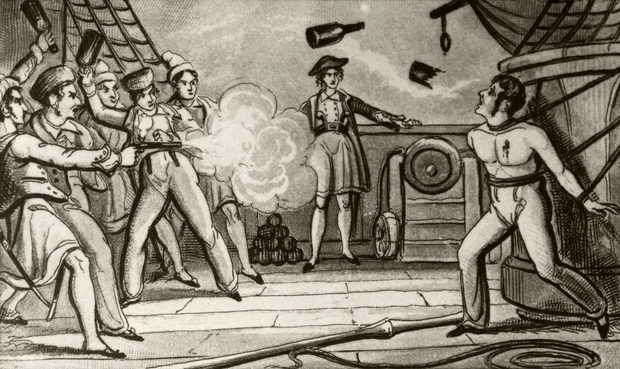 Skinner kapitány mészárlása alkotó: Unknown artist