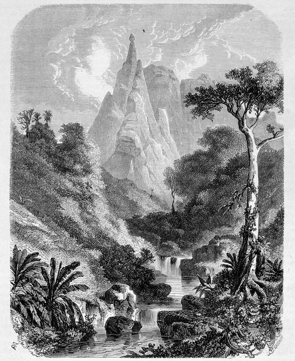 Mauritius: a Peter-Booth – a „” Le Tour du Monde”-ban”, 1861 második hete alkotó: Unknown artist