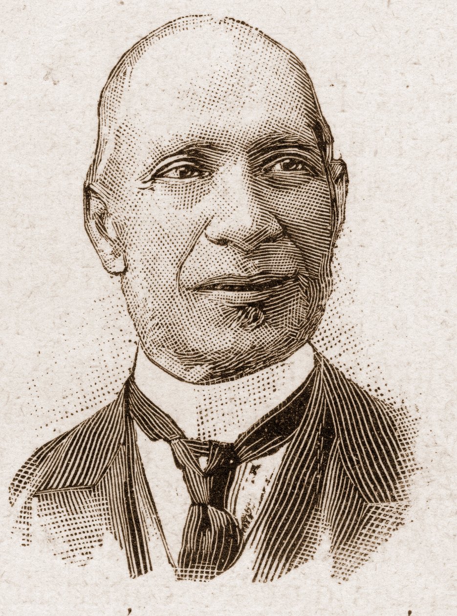 Az Academy Francaise tagjai 1895-ben: Edouard Herve (1835-1899) francia újságíró és politikus portréja. alkotó: Unknown artist