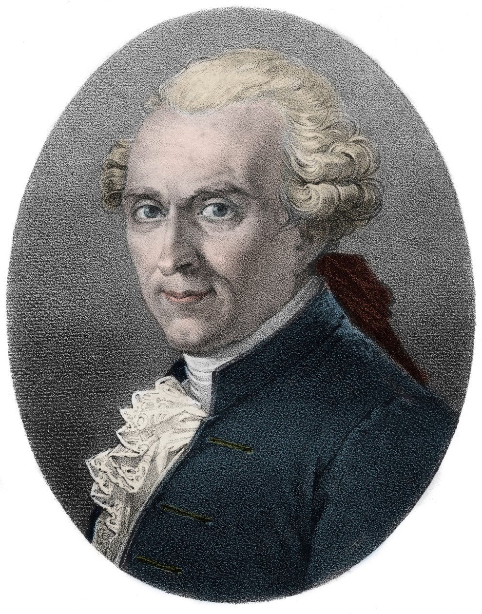 Michel-Jean Sedaine (1719-1797) francia drámaíró és librettista - metszet - Jean Michel Sedaine drámaíró angol 1719-1797) alkotó: Unknown artist