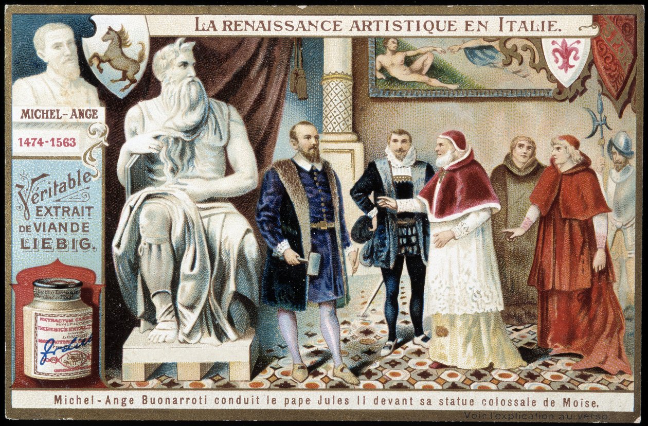 Michelangelo Buonarroti dit Michel Ange (Michelangelo vagy Michelangelo alkotó: Unknown artist